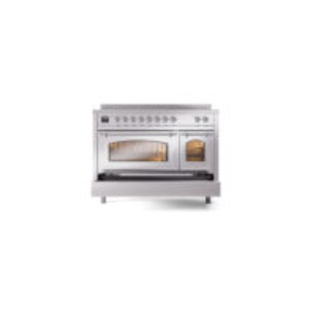 ILVE_UNI486NMPSSC_Nostalgie_II_48"_Induction_Range_drawer_opened