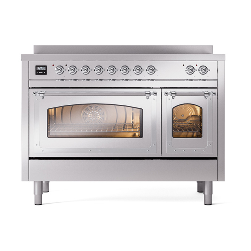 ILVE_UNI486NMPSSC_Nostalgie_II_48"_Induction_Range_front_view
