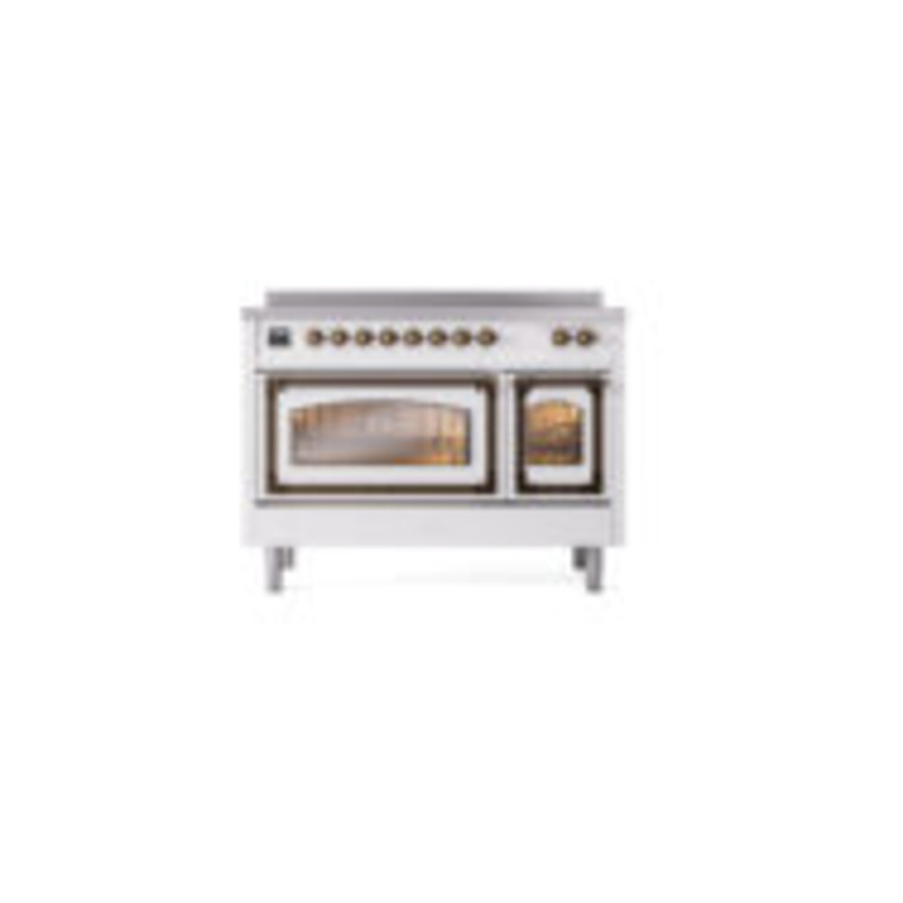 ILVE_UNI486NMPWHB_Nostalgie_II_48"_Induction_Range_front_view