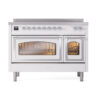 ILVE_UNI486NMPWHC_Nostalgie_II_48"_Induction_Range_front_view