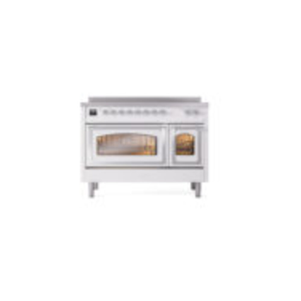 ILVE_UNI486NMPWHC_Nostalgie_II_48"_Induction_Range_front_view