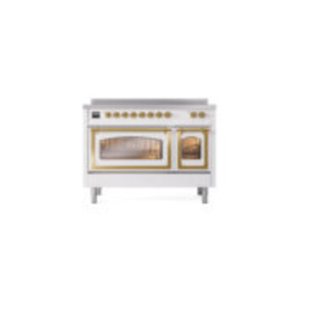 ILVE_UNI486NMPWHG_Nostalgie_II_48"_Induction_Range_front_view
