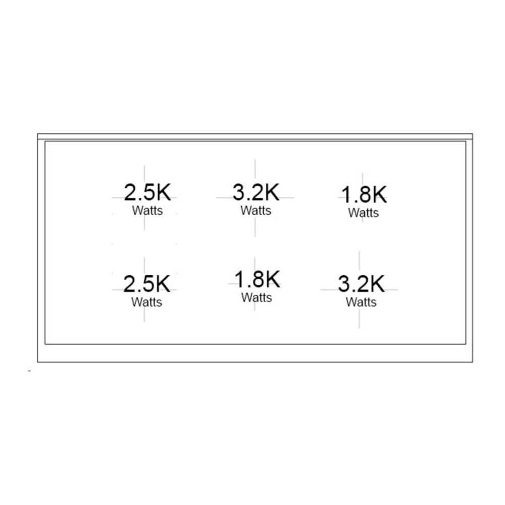 ILVE UNI486QNMPWHC Nostalgie II Noblesse 48 inch Induction Range with 6 Elements (Solid Door, White, Chrome) 6 Burner-Configuration