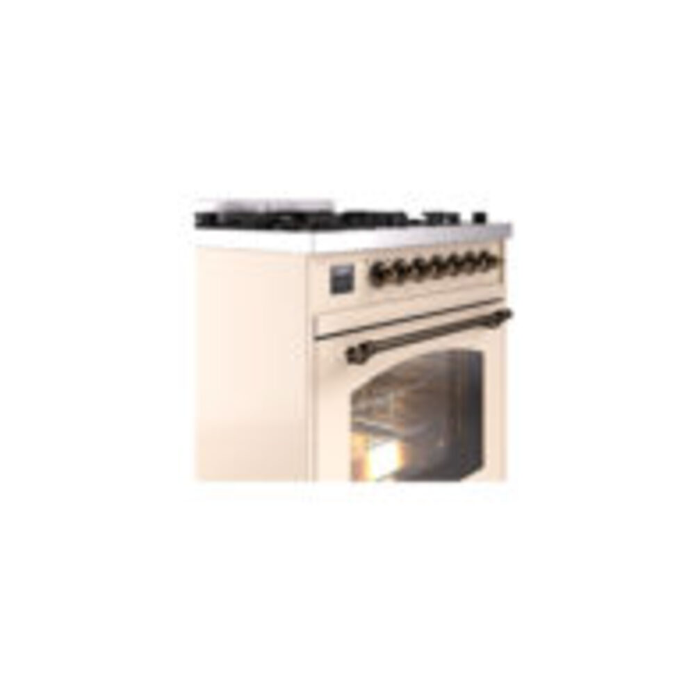 ILVE Nostalgie II 30" UP30NMPAWBLP Dual Fuel Range details
