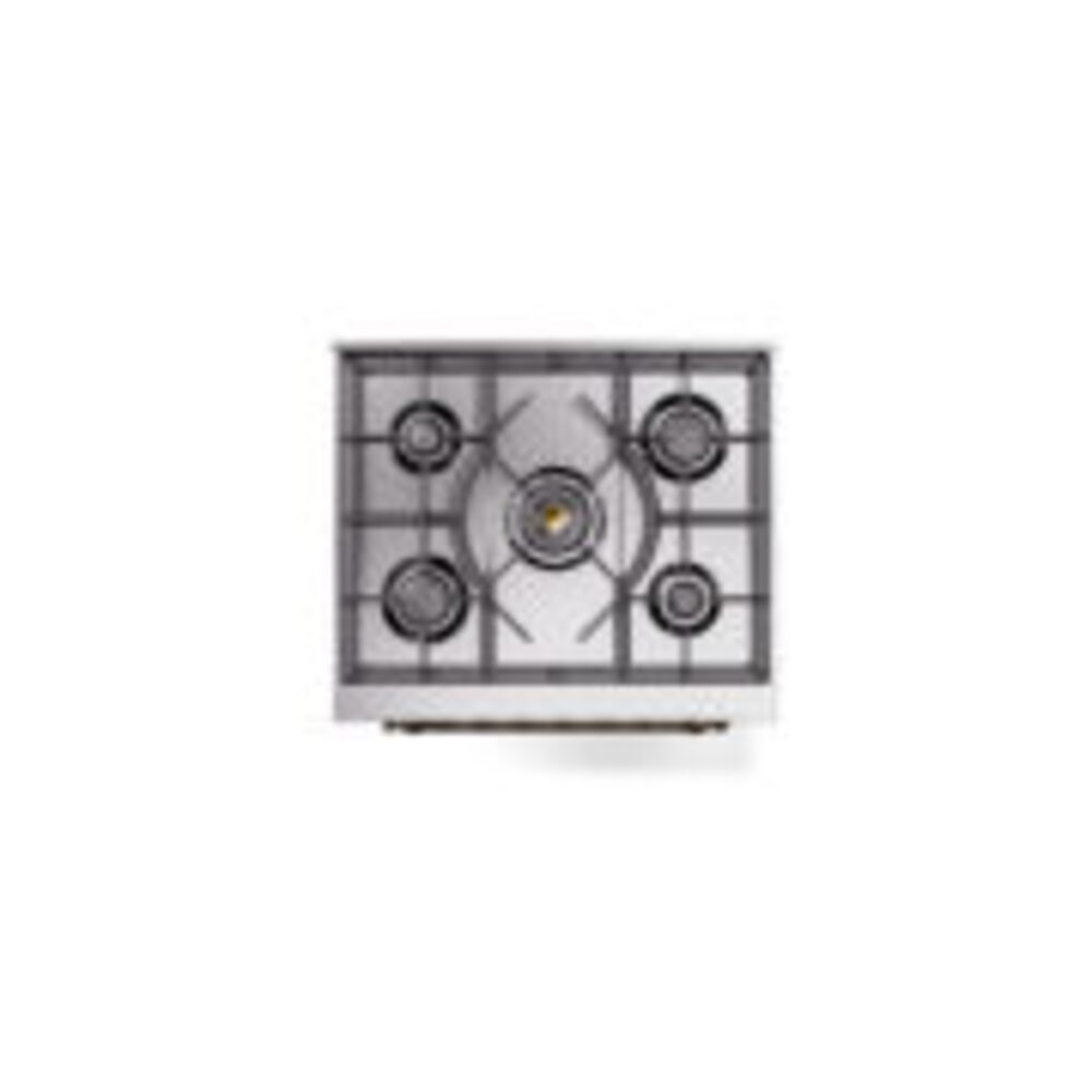 ILVE Nostalgie II 30" UP30NMPAWBLP Dual Fuel Range top view
