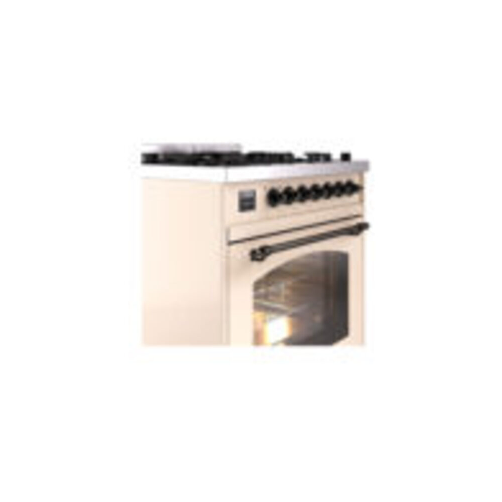 ILVE UP30NMP Nostalgie II 30 inch Dual Fuel Range with 5 Burners with 4 cu. ft. Oven Capacity