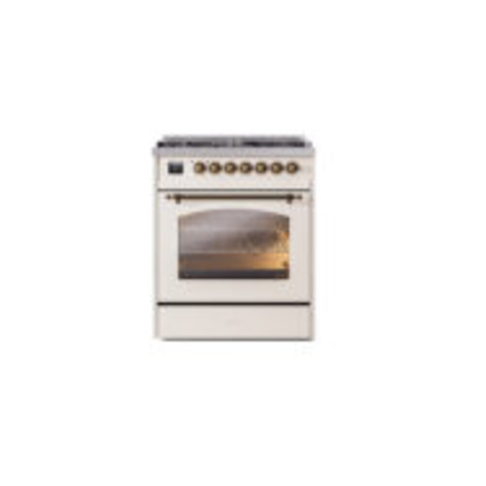 ILVE_UP30NMPAWB_Nostalgie_II_30"_Dual_Fuel_Range_front_view