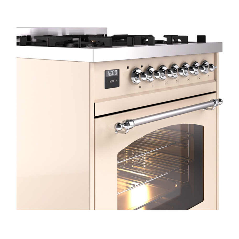ILVE_UP30NMPAWC_Nostalgie_II_30"_Dual_Fuel_Range_details