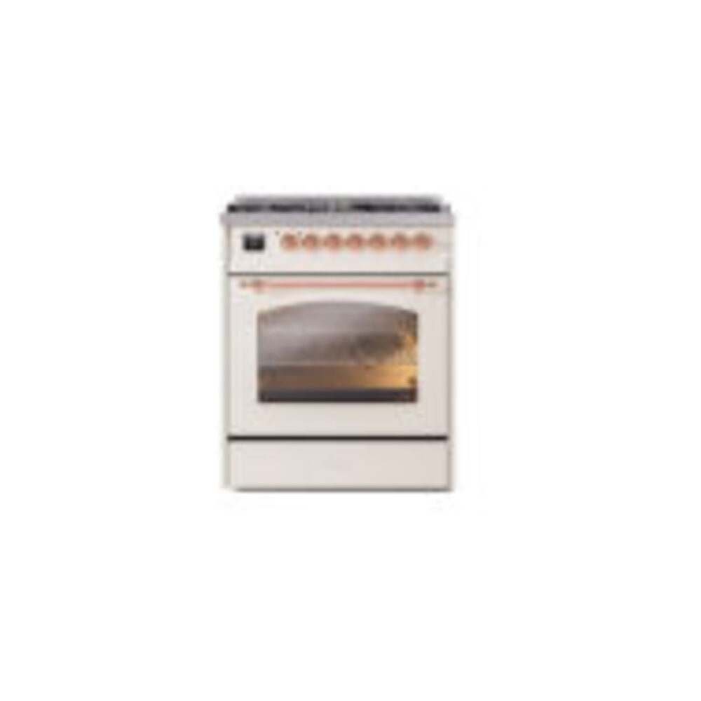 ILVE_UP30NMPAWP_Nostalgie_II_30"_Dual_Fuel_Range_front_view