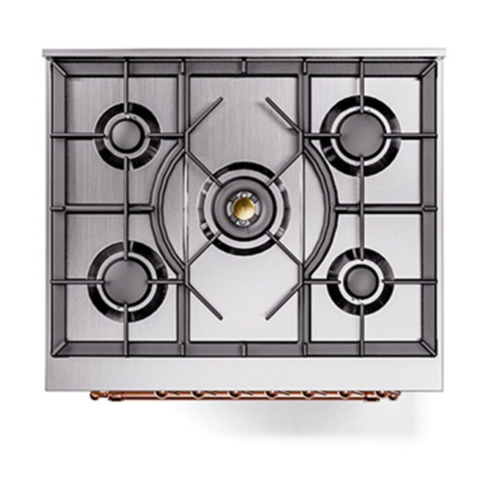 ILVE_UP30NMPAWP_Nostalgie_II_30"_Dual_Fuel_Range_top_view