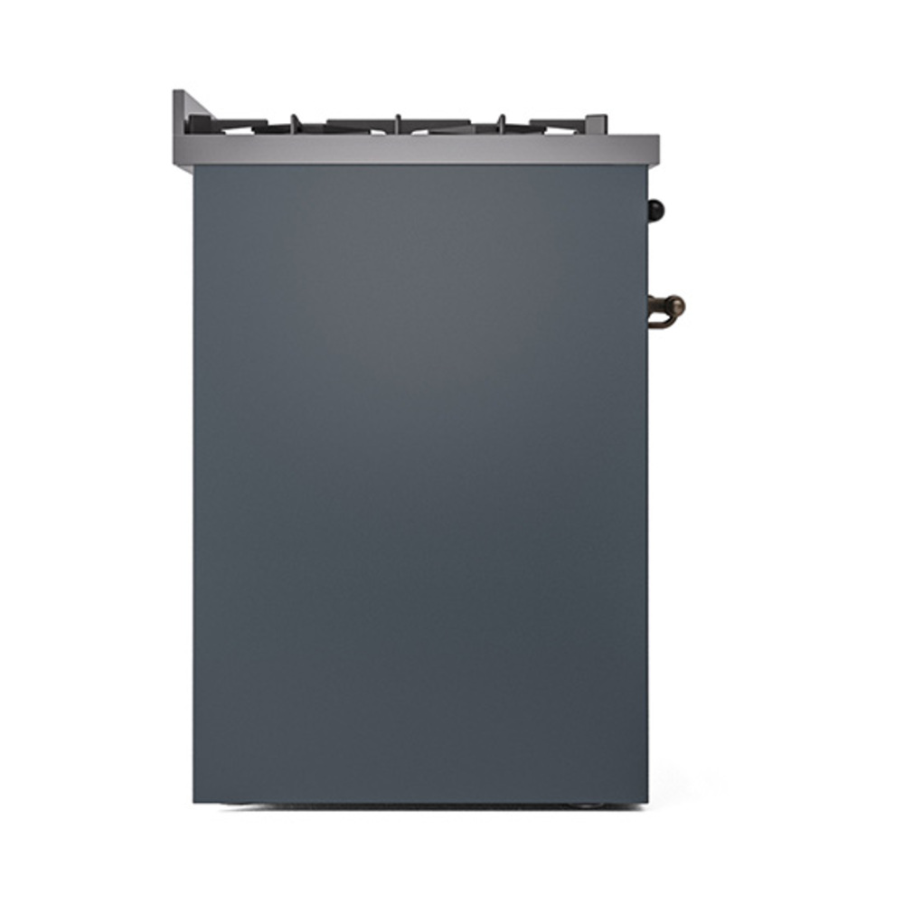 ILVE_UP30NMPBGB_Nostalgie_II_30"_Dual_Fuel_Range_left_side