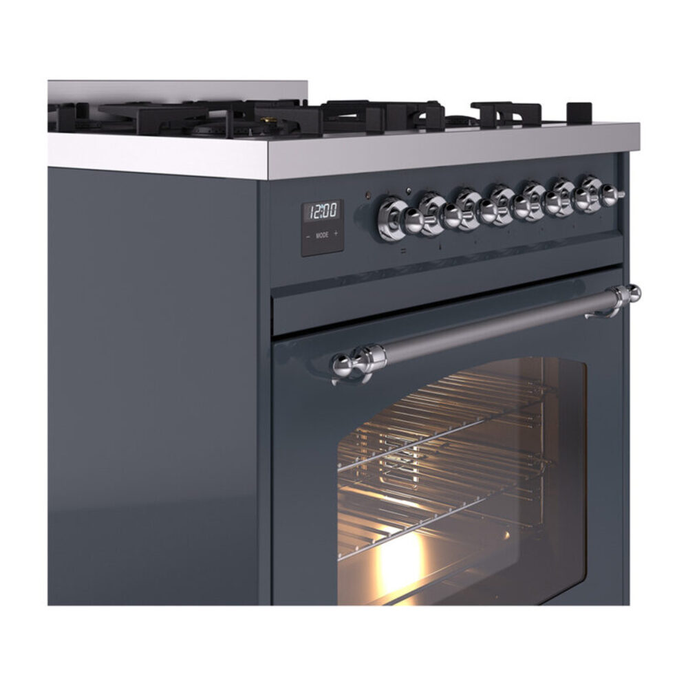 ILVE_UP30NMPBGCLP_Nostalgie_II_30"_Dual_Fuel_Range_details