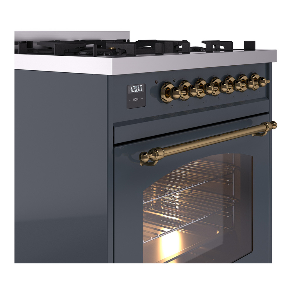 ILVE_UP30NMPBGGLP_Nostalgie_II_30"_Dual_Fuel_Range_details
