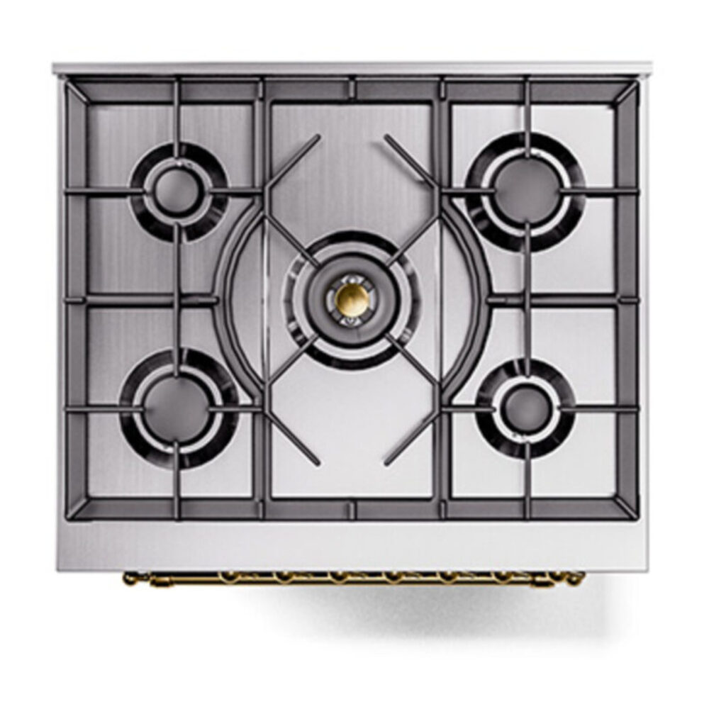 ILVE UP30NMP Nostalgie II 30 inch Dual Fuel Range with 5 Burners