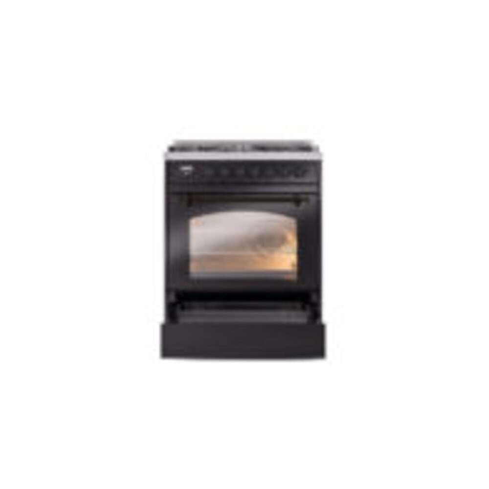ILVE UP30NMP Nostalgie II 30 inch Dual Fuel Range with 5 Burners with 4 cu. ft. Oven Capacity