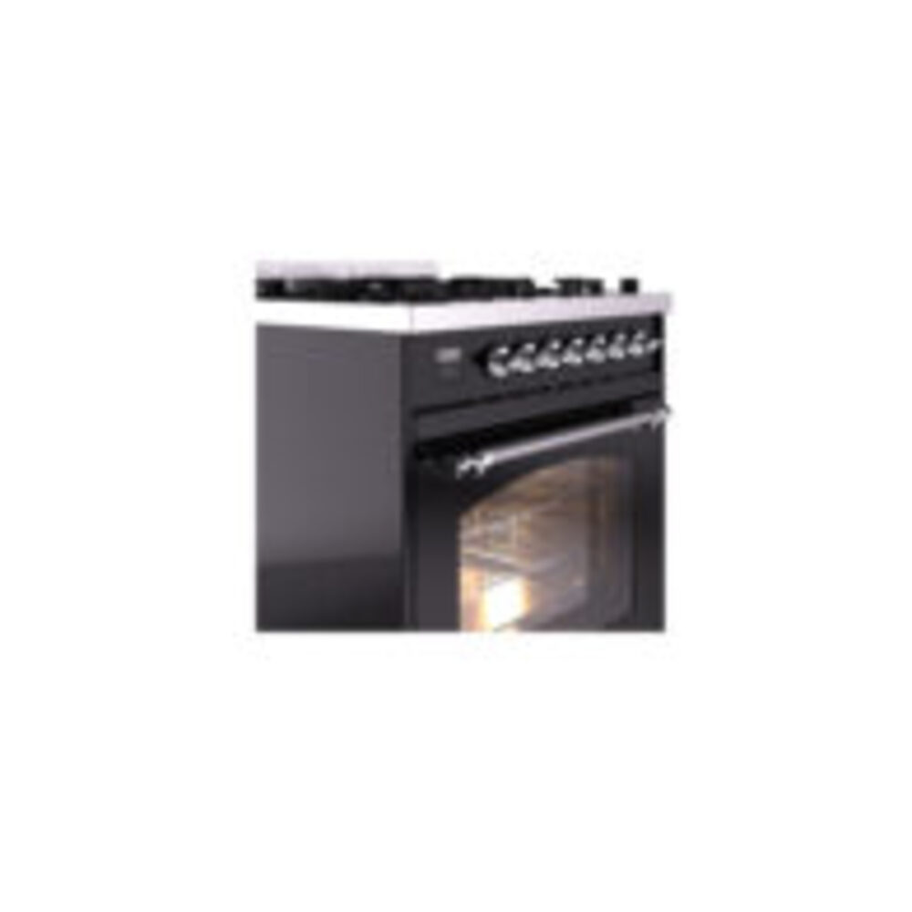 ILVE_UP30NMPBKCLP_Nostalgie_II_30"_Dual_Fuel_Range_details