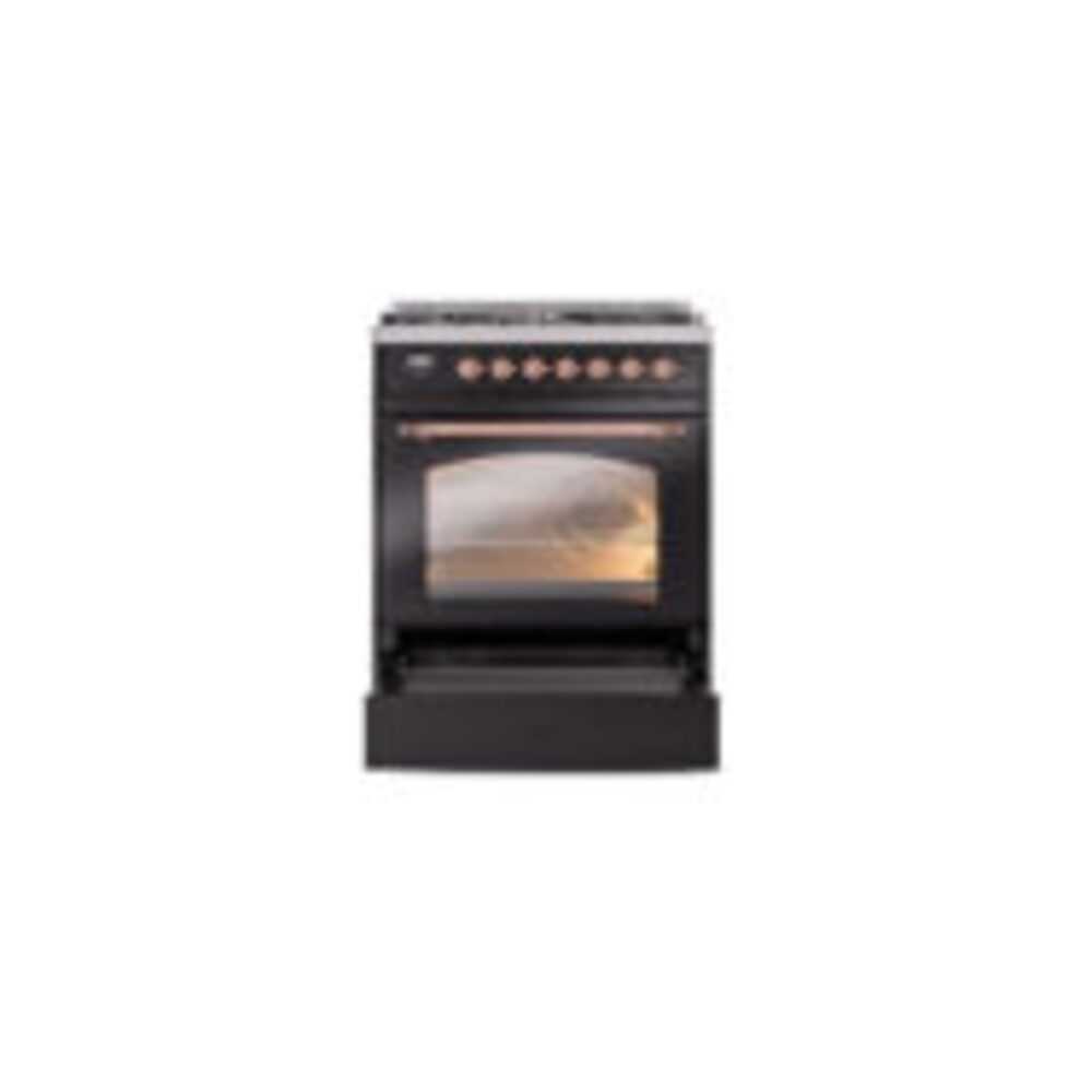 ILVE_UP30NMPBKP_Nostalgie_II_30"_Dual_Fuel_Range_drawer_opened