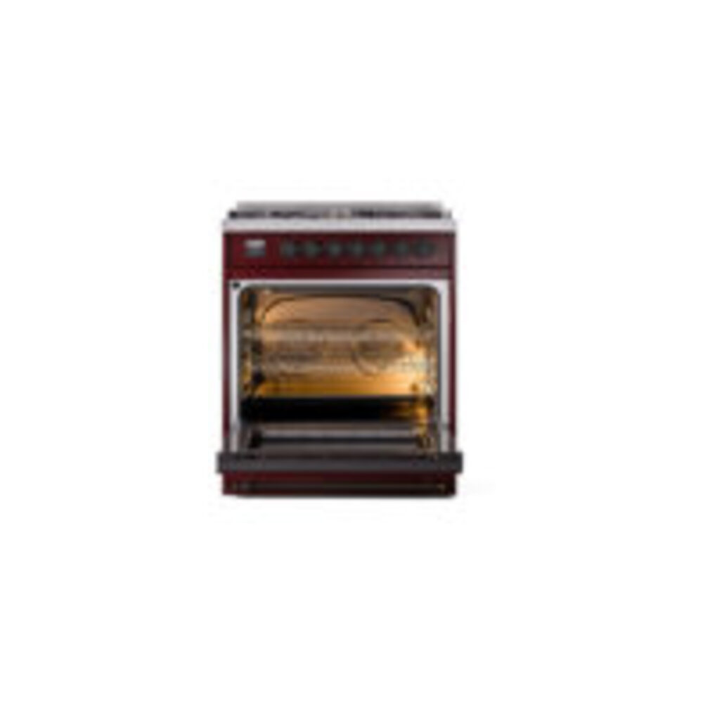ILVE UP30NMP Nostalgie II 30 inch Dual Fuel Range with 5 Burners with 4 cu. ft. Oven Capacity