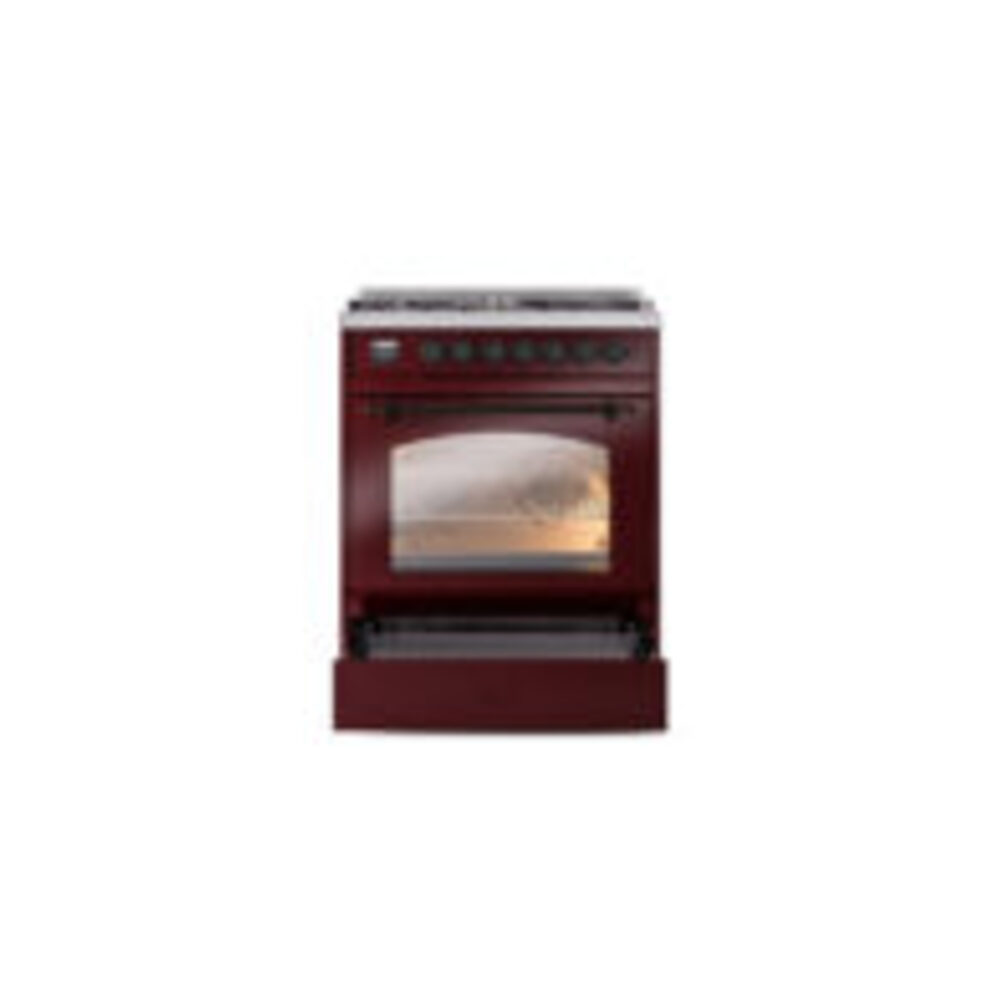 ILVE UP30NMP Nostalgie II 30 inch Dual Fuel Range with 5 Burners with 4 cu. ft. Oven Capacity