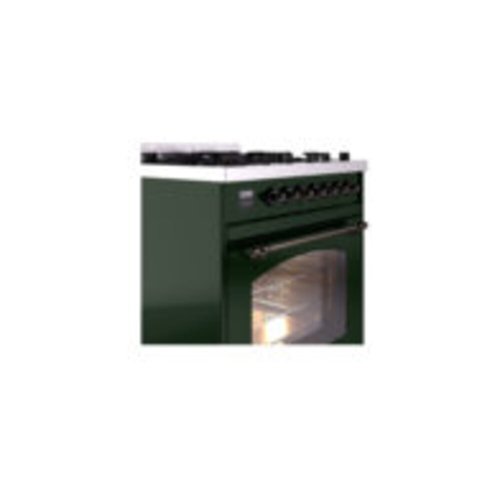 ILVE UP30NMP Nostalgie II 30 inch Dual Fuel Range with 5 Burners with 4 cu. ft. Oven Capacity