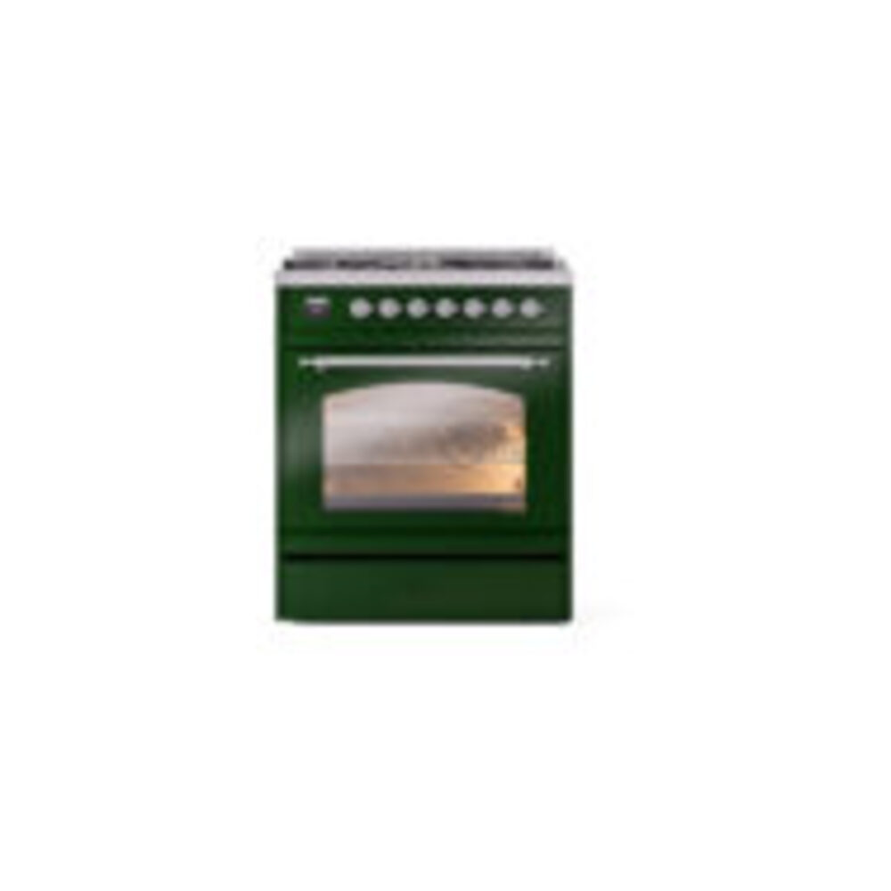 ILVE_UP30NMPEGCLP_Nostalgie_II_30"_Dual_Fuel_Range_front_view