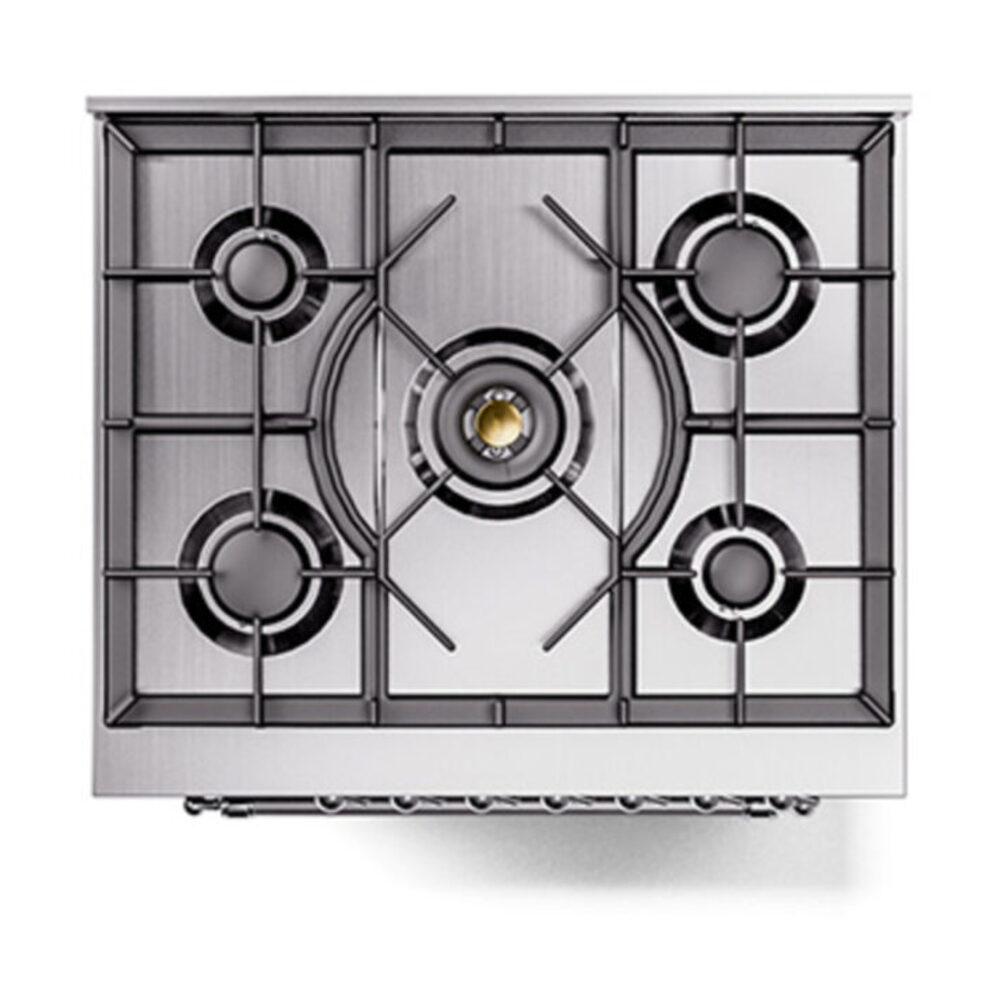ILVE_UP30NMPEGC_Nostalgie_II_30"_Dual_Fuel_Range_top_view