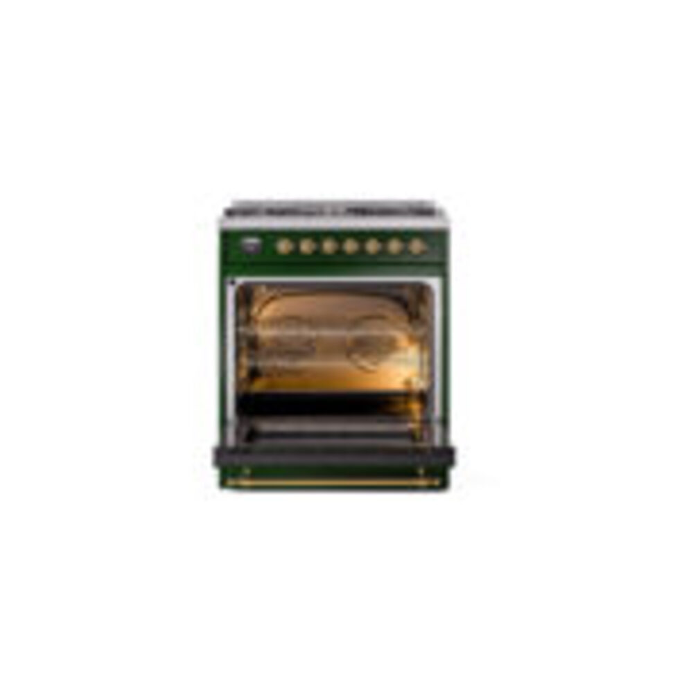 ILVE_UP30NMPEGGLP_Nostalgie_II_30"_Dual_Fuel_Range_oven_door_opened