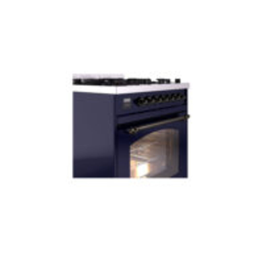 ILVE UP30NMP Nostalgie II 30 inch Dual Fuel Range with 5 Burners with 4 cu. ft. Oven Capacity