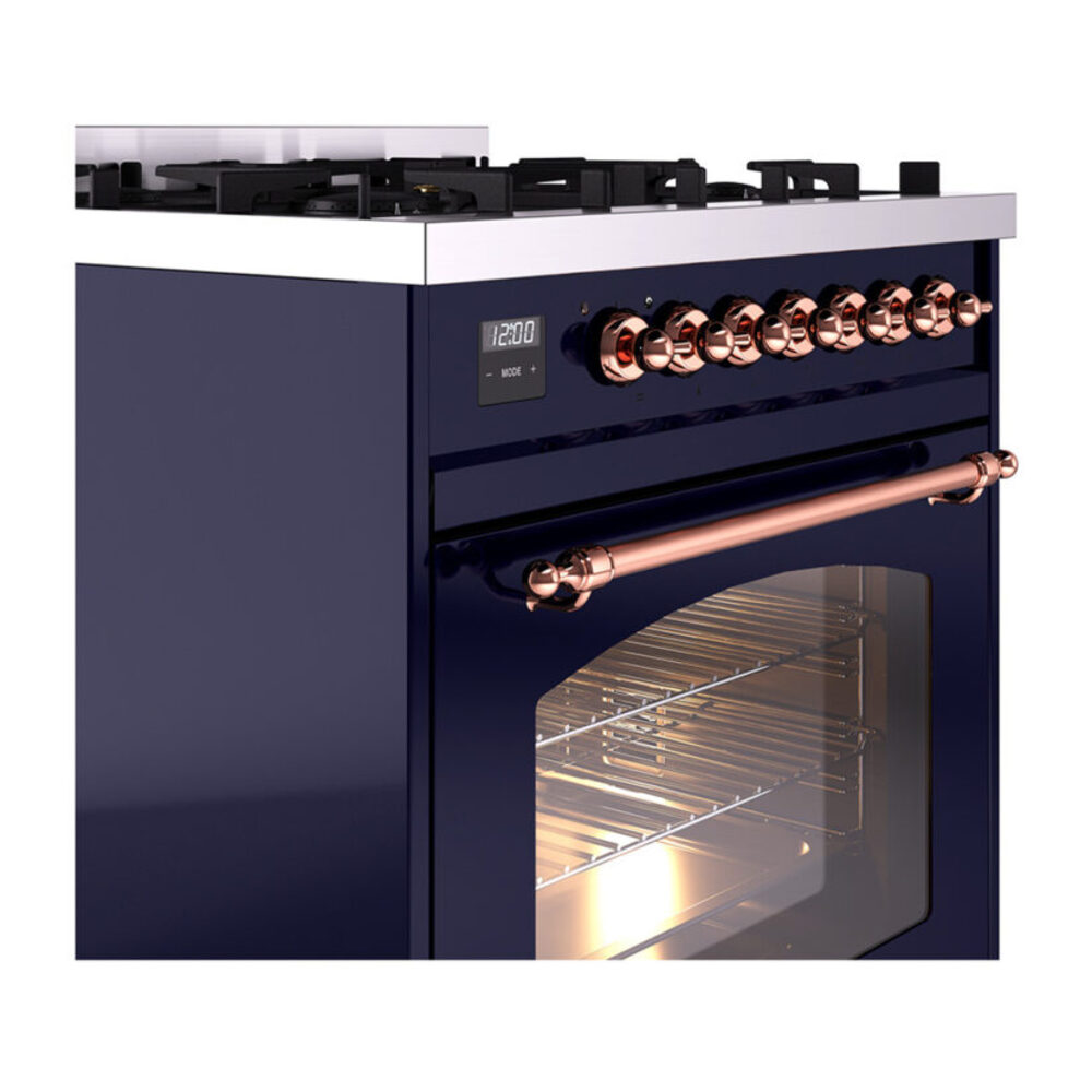ILVE_UP30NMPMBPLP_Nostalgie_II_30"_Dual_Fuel_Range_details
