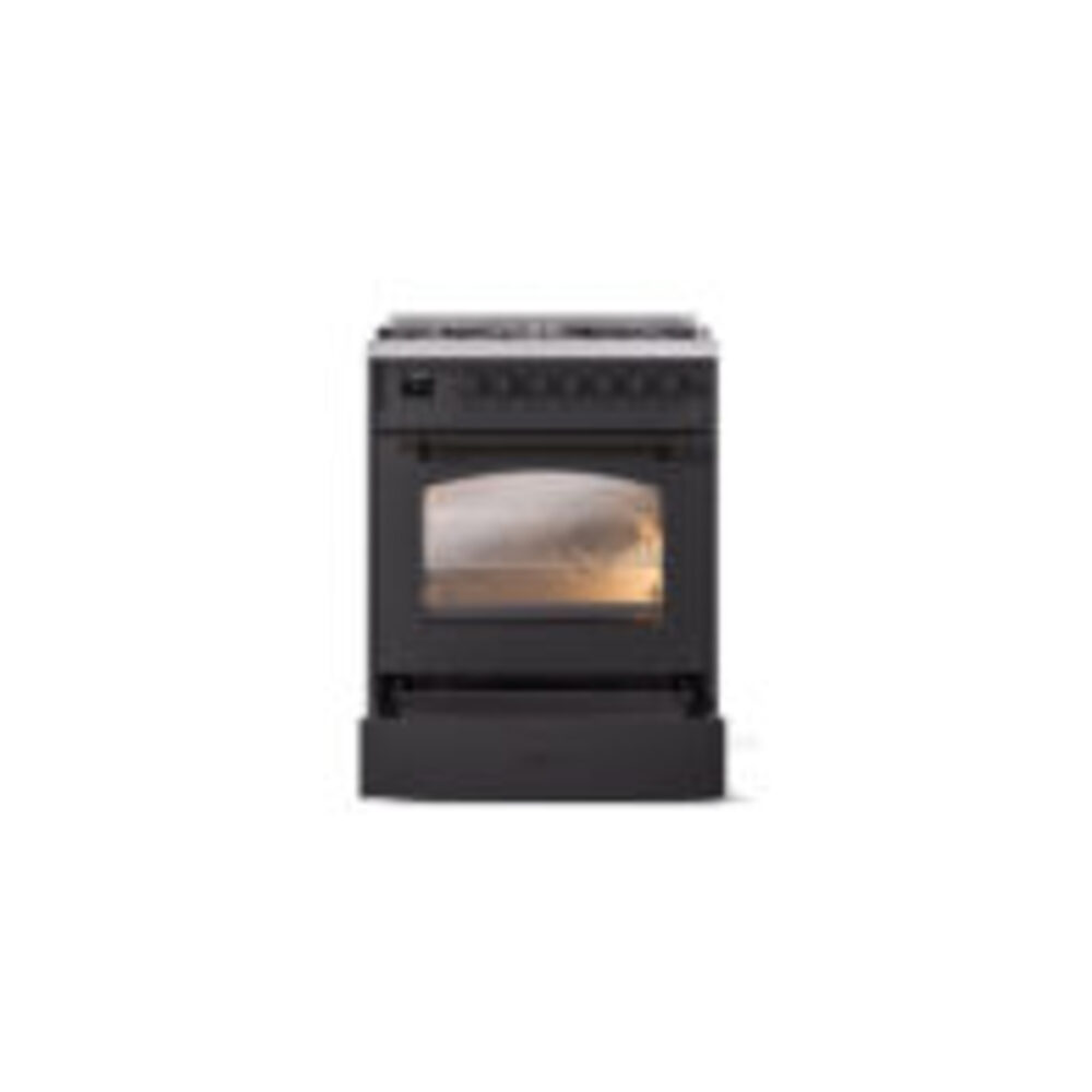 ILVE UP30NMP Nostalgie II 30 inch Dual Fuel Range with 5 Burners with 4 cu. ft. Oven Capacity