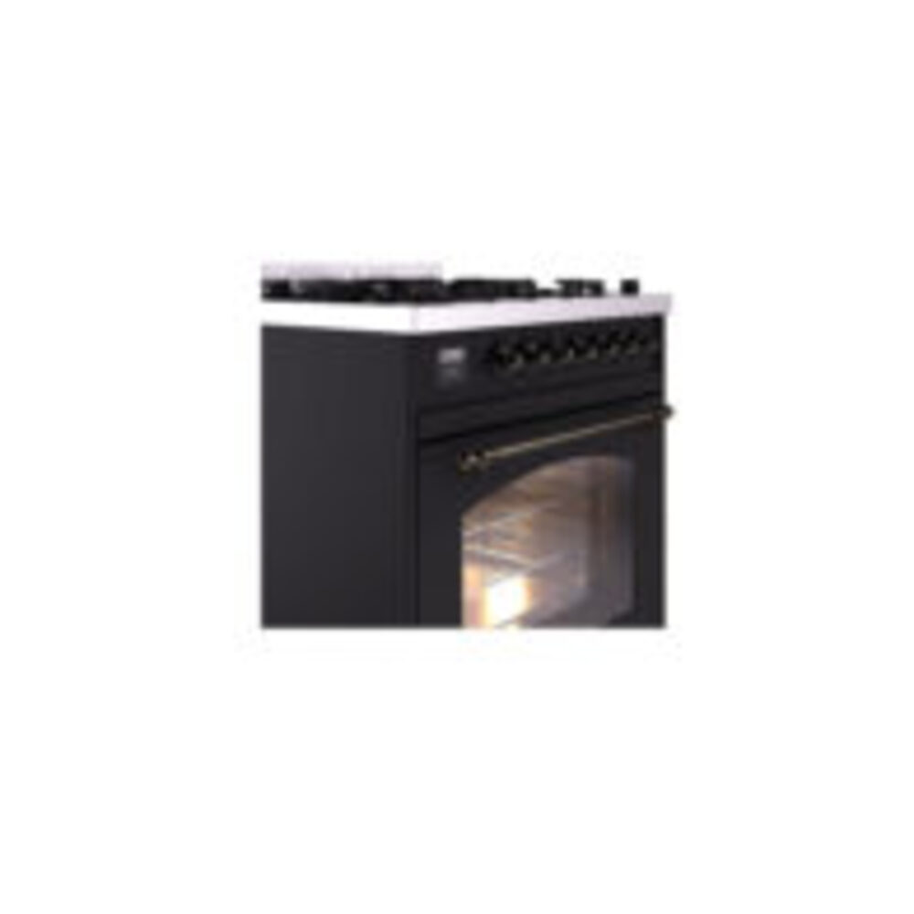 ILVE UP30NMP Nostalgie II 30 inch Dual Fuel Range with 5 Burners with 4 cu. ft. Oven Capacity