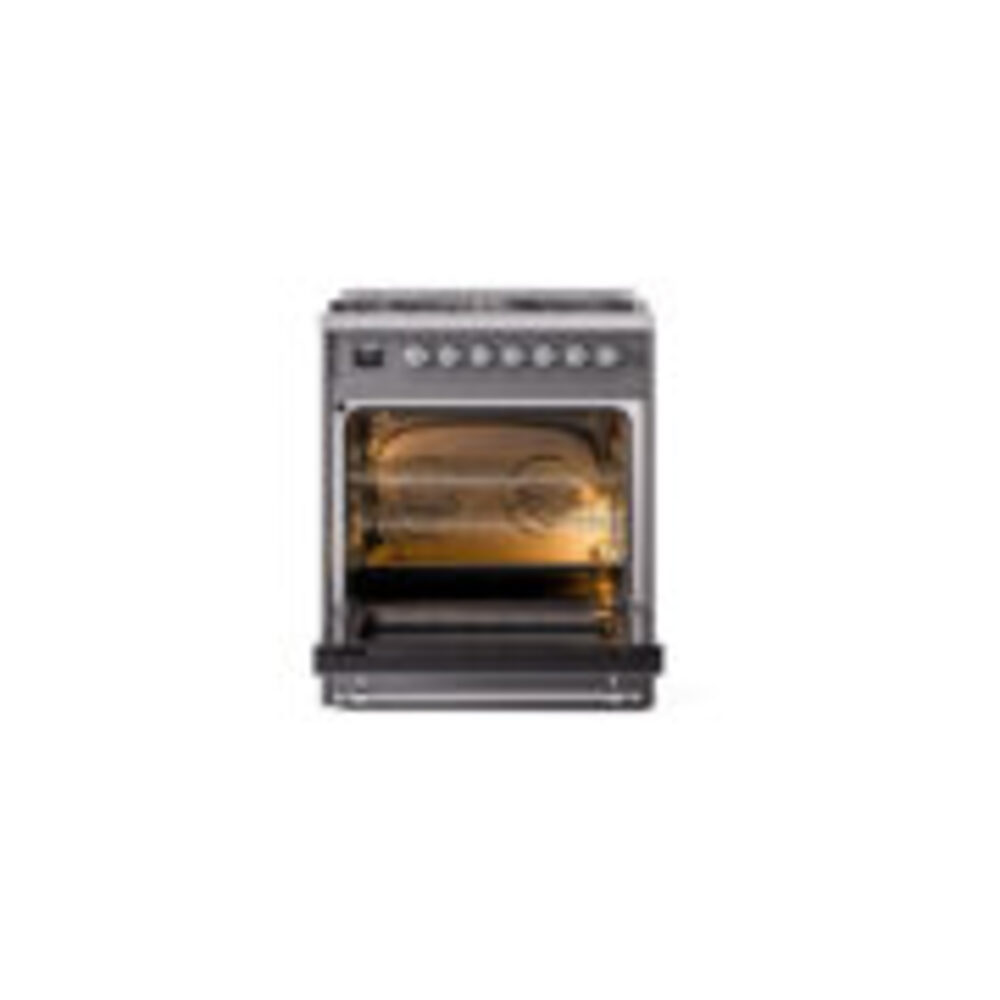 ILVE_UP30NMPMGCLP_Nostalgie_II_30"_Dual_Fuel_Range_oven_door_opened