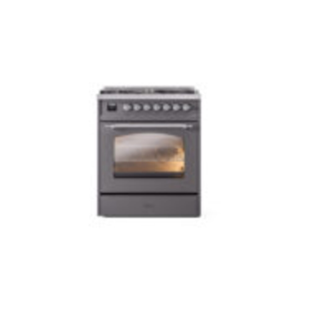 ILVE_UP30NMPMGC_Nostalgie_II_30"_Dual_Fuel_Range_front_view