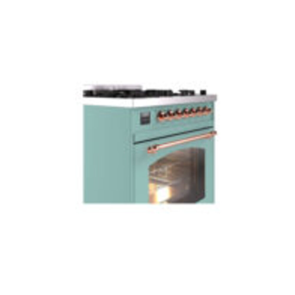 ILVE UP30NMP Nostalgie II 30 inch Dual Fuel Range with 5 Burners with 4 cu. ft. Oven Capacity