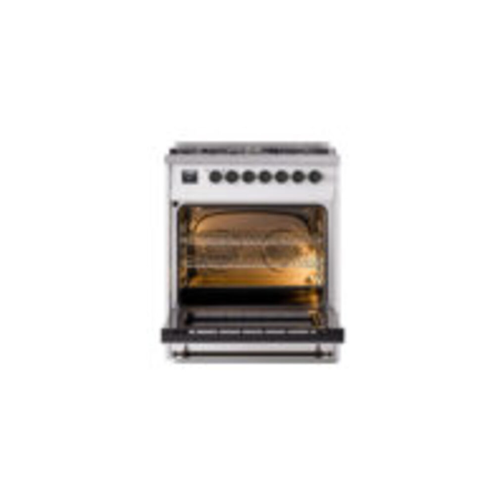 ILVE UP30NMP Nostalgie II 30 inch Dual Fuel Range with 5 Burners with 4 cu. ft. Oven Capacity