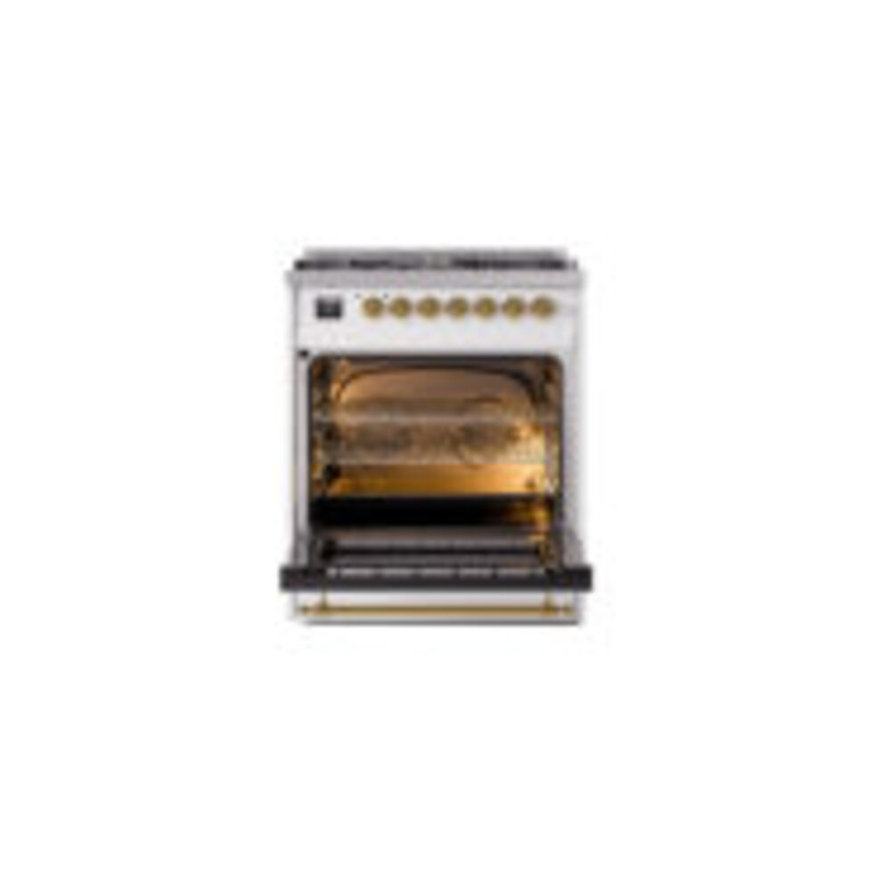 ILVE_UP30NMPRAG_Nostalgie_II_30"_Dual_Fuel_Range_oven_door_opened
