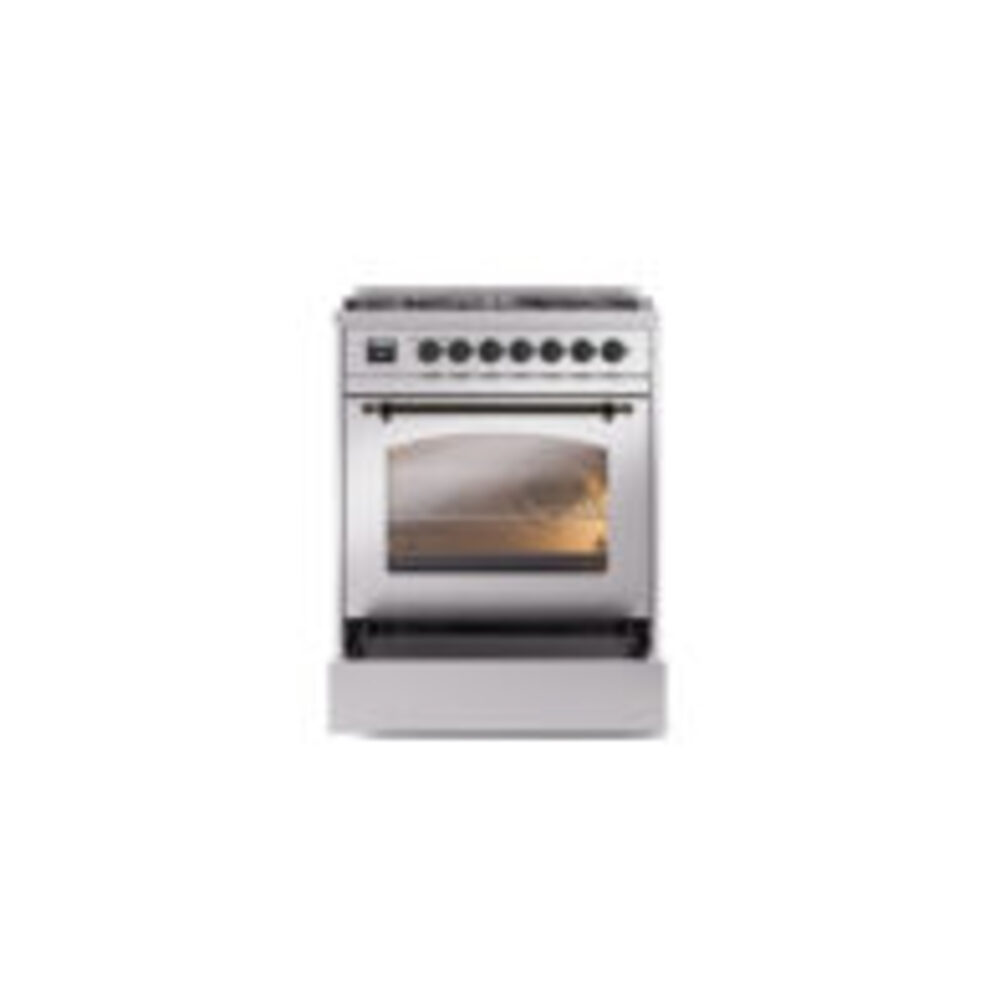 ILVE UP30NMP Nostalgie II 30 inch Dual Fuel Range with 5 Burners with 4 cu. ft. Oven Capacity