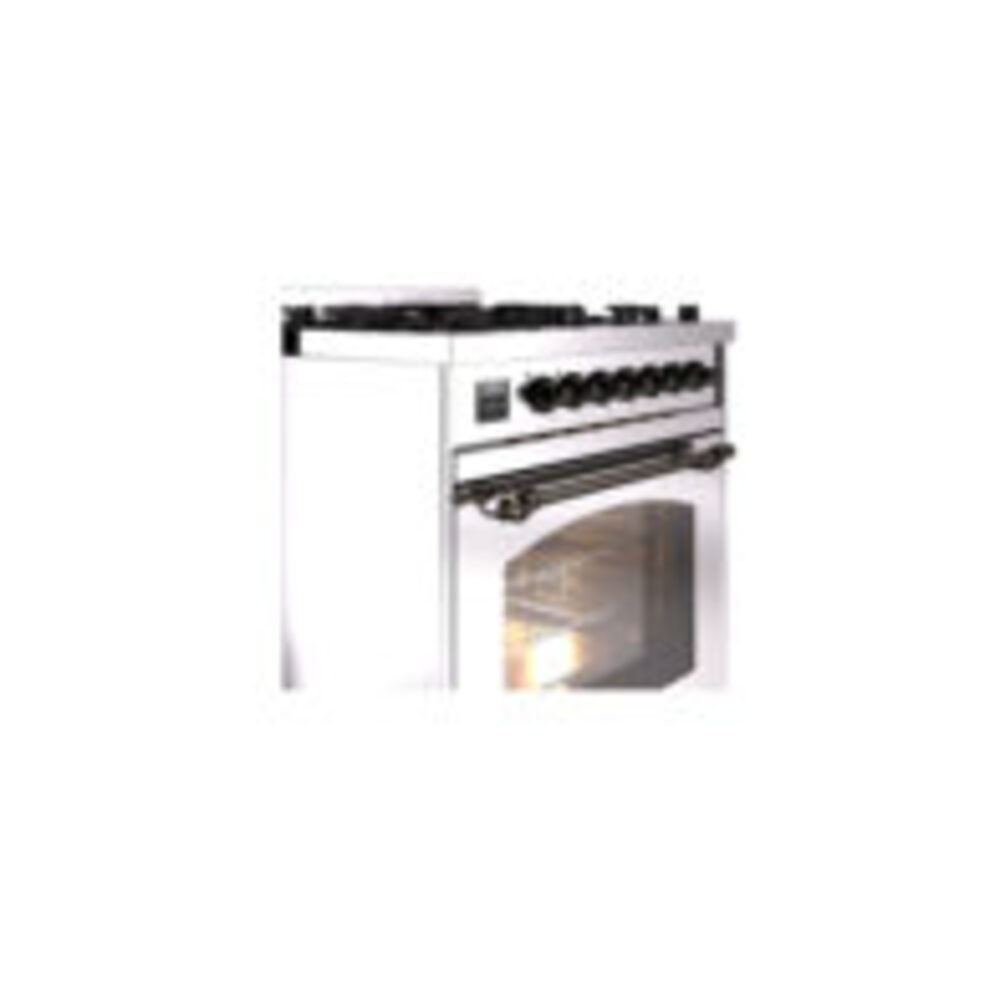 ILVE UP30NMP Nostalgie II 30 inch Dual Fuel Range with 5 Burners with 4 cu. ft. Oven Capacity