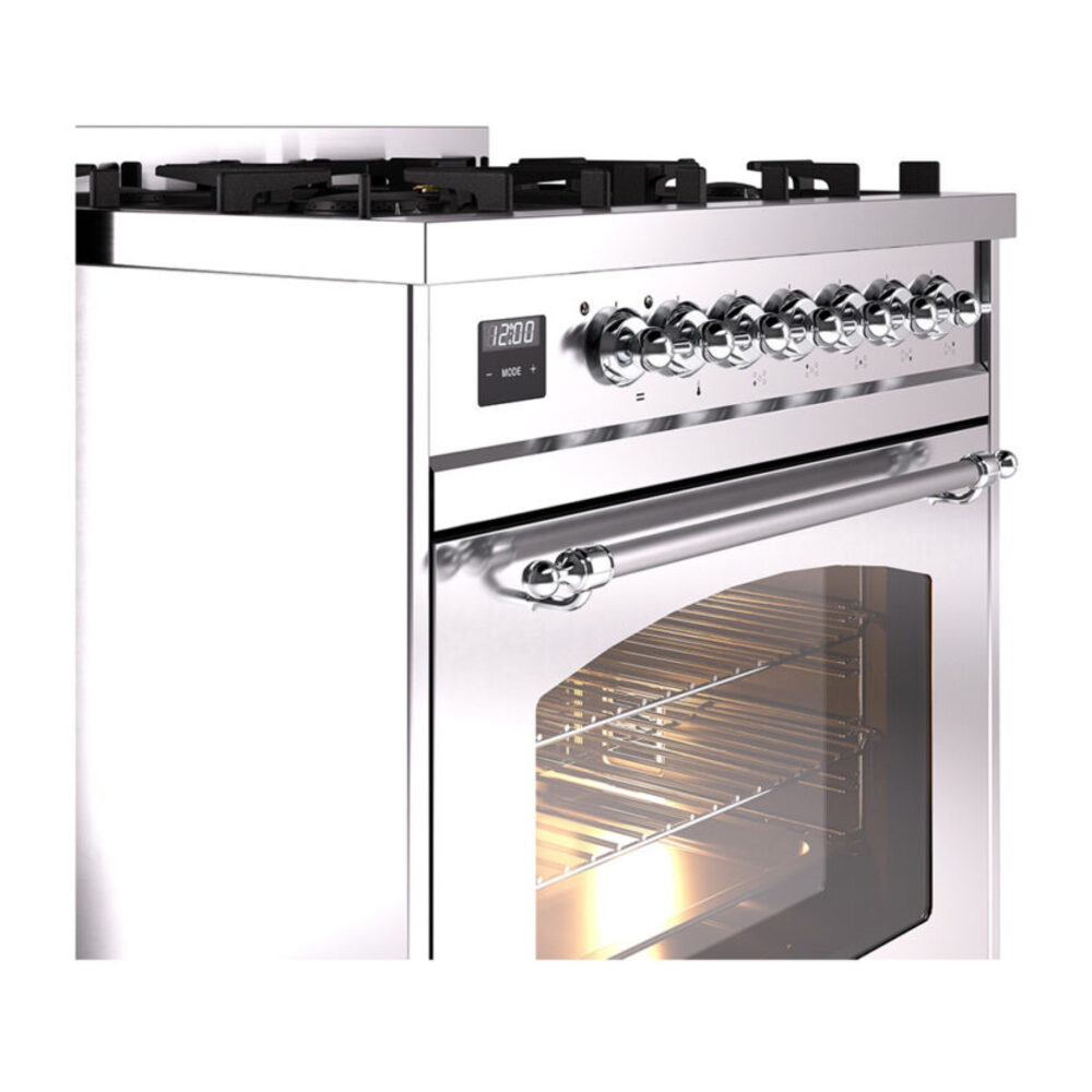 ILVE_UP30NMPSSC_Nostalgie_II_30"_Dual_Fuel_Range_details
