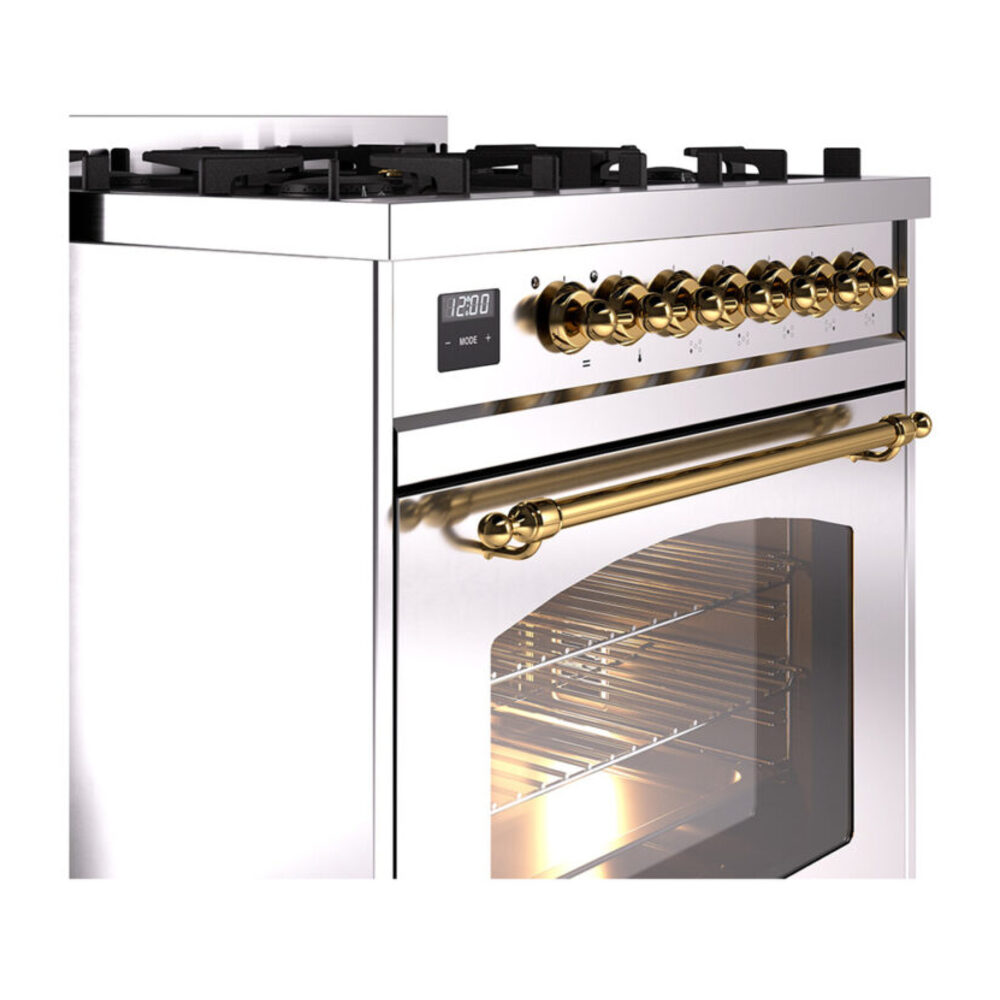 ILVE_UP30NMPSSGLP_Nostalgie_II_30"_Dual_Fuel_Range_details