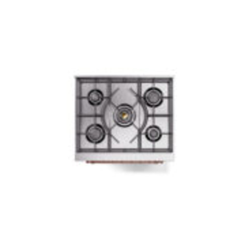 ILVE_UP30NMPSSPLP_Nostalgie_II_30"_Dual_Fuel_Range_top_view