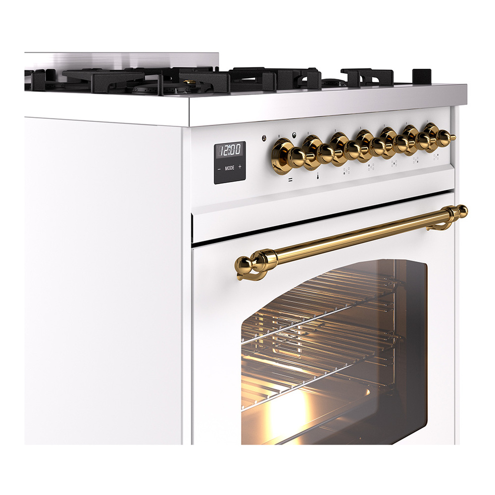 ILVE_UP30NMPWHGLP_Nostalgie_II_30"_Dual_Fuel_Range_details