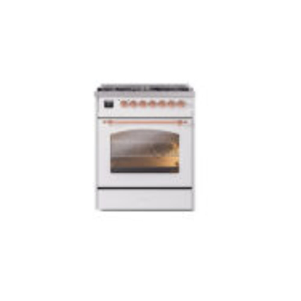 ILVE_UP30NMPWHP_Nostalgie_II_30"_Dual_Fuel_Range_front_view