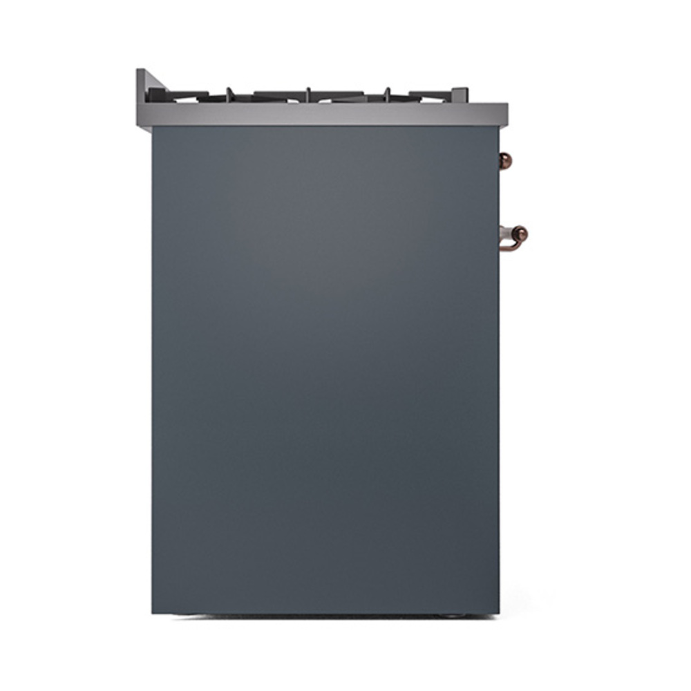 ILVE_UP30QNMPBGPLP_Nostalgie_II_30"_Dual_Fuel_Range_left_side