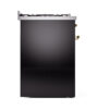 ILVE_UP30QNMPBKG_Nostalgie_II_30"_Dual_Fuel_Range_left_side