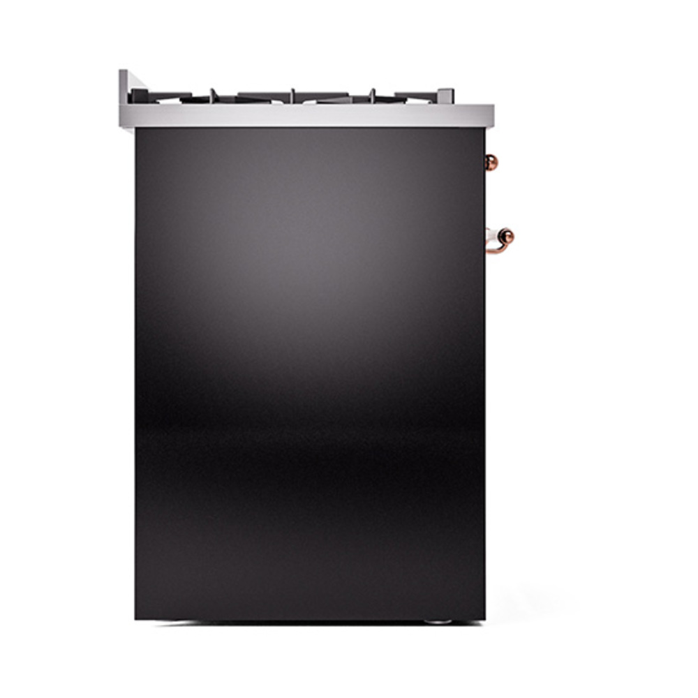 ILVE_UP30QNMPBKPLP_Nostalgie_II_30"_Dual_Fuel_Range_left_side