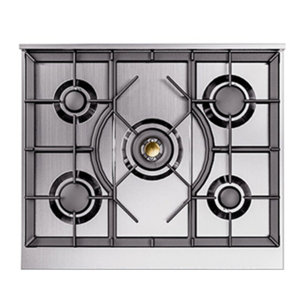 ILVE UP30QNMPMMP Nostalgie II 30 inch Dual Fuel Range with 5 Burners with 4 cu. ft. Oven Capacity (Natural Gas, Solid Door, Mediterranean Mint, Copper) 5 ILVE UP30NMP Nostalgie II 30 inch Dual Fuel Range with 5 Burners with 4 cu. ft. Oven Capacity
