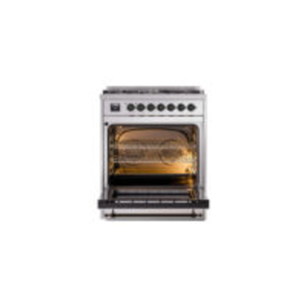 ILVE UP30NMP Nostalgie II 30 inch Dual Fuel Range with 5 Burners with 4 cu. ft. Oven Capacity