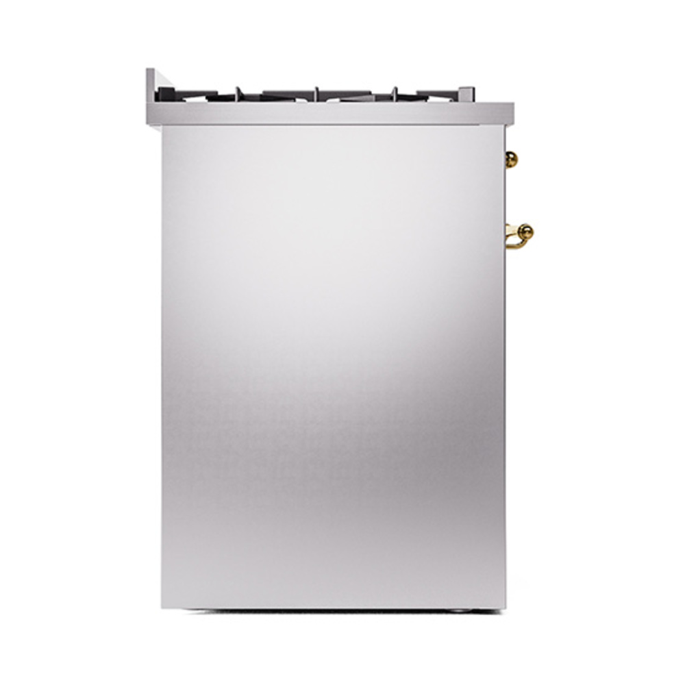 ILVE_UP30QNMPSSGLP_Nostalgie_II_30"_Dual_Fuel_Range_left_side