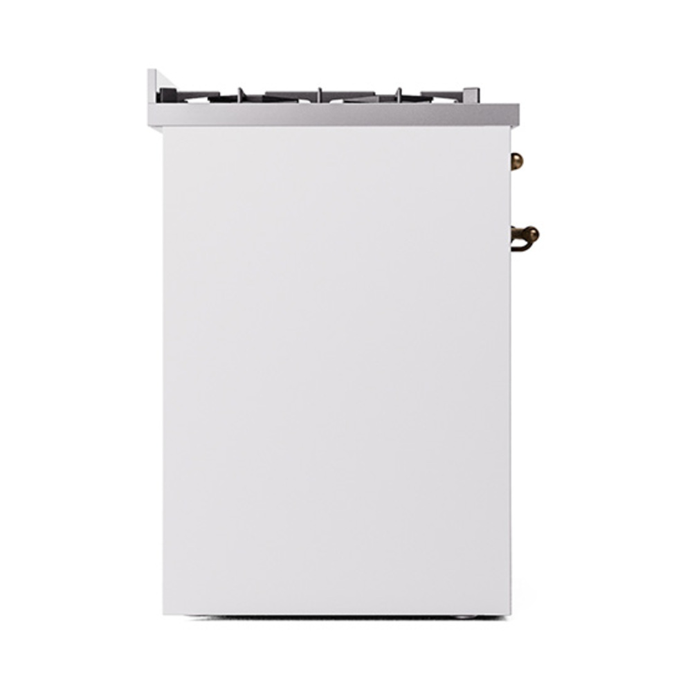 ILVE_UP30QNMPWHB_Nostalgie_II_30"_Dual_Fuel_Range_left_side
